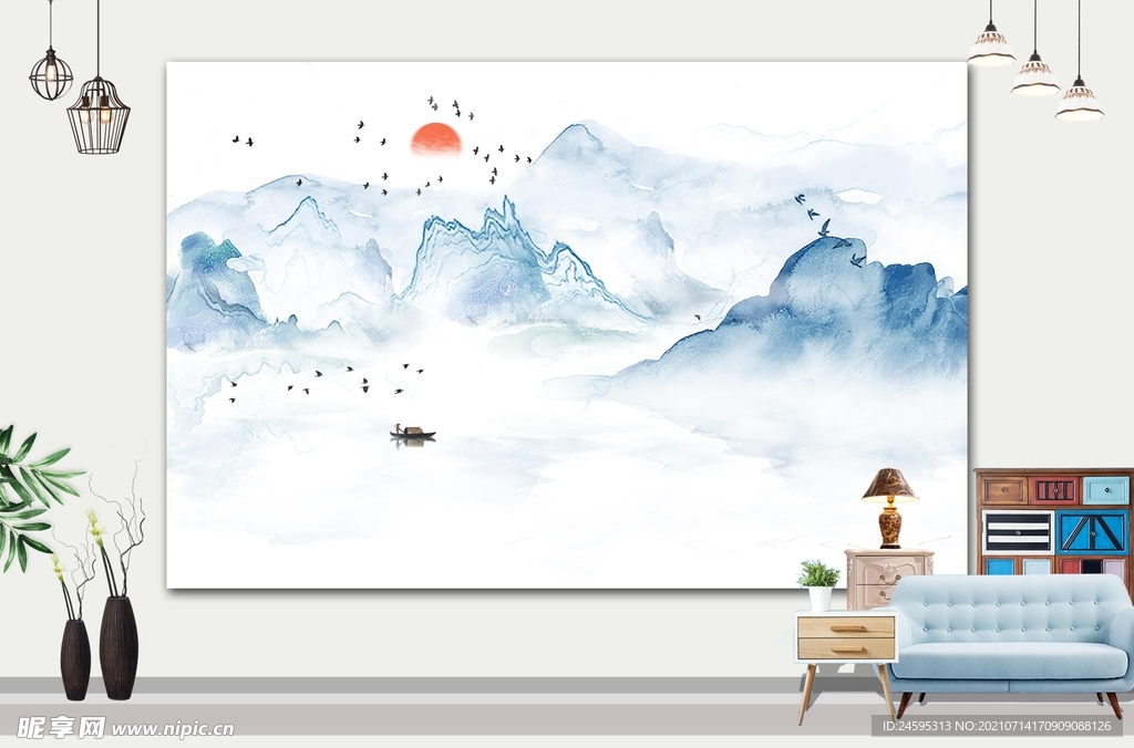 山水画 
