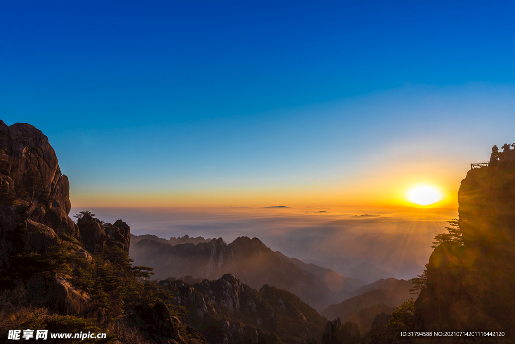 黄山风光