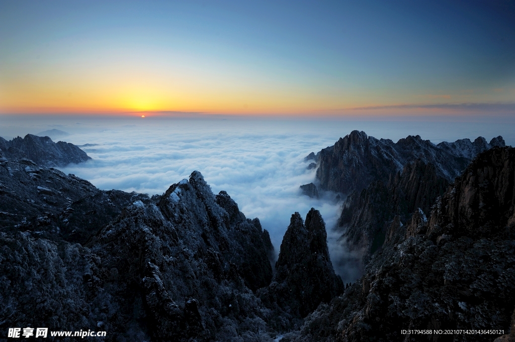 黄山风光