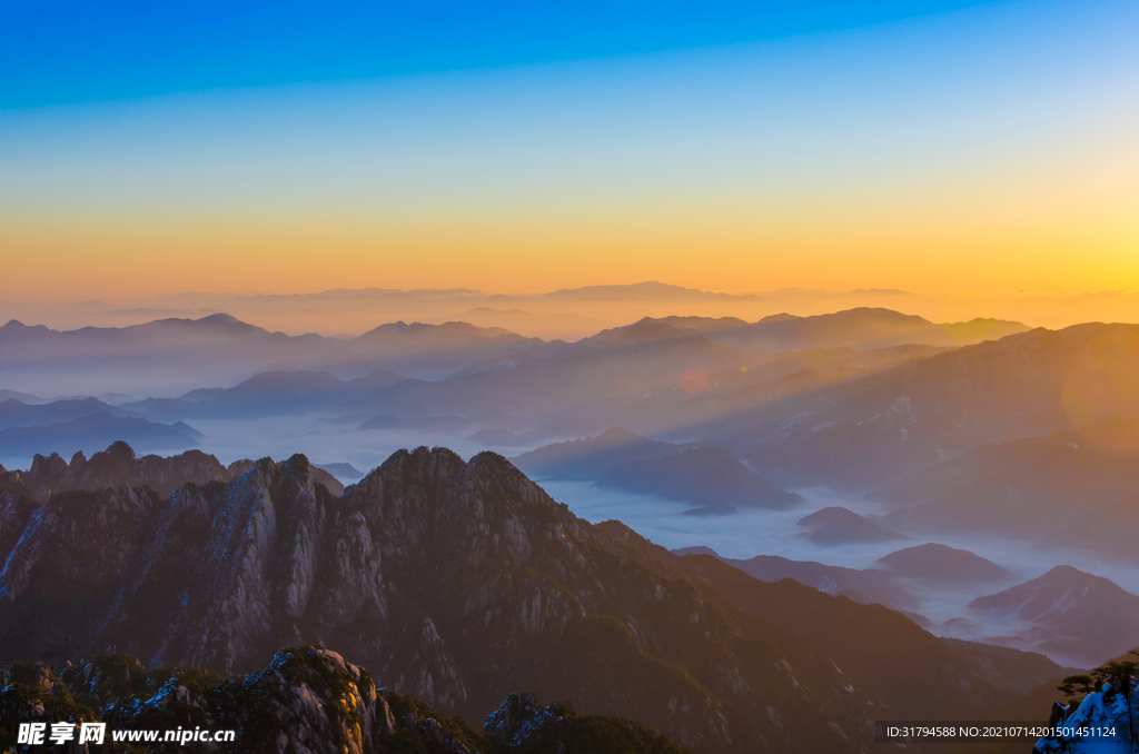 黄山风光