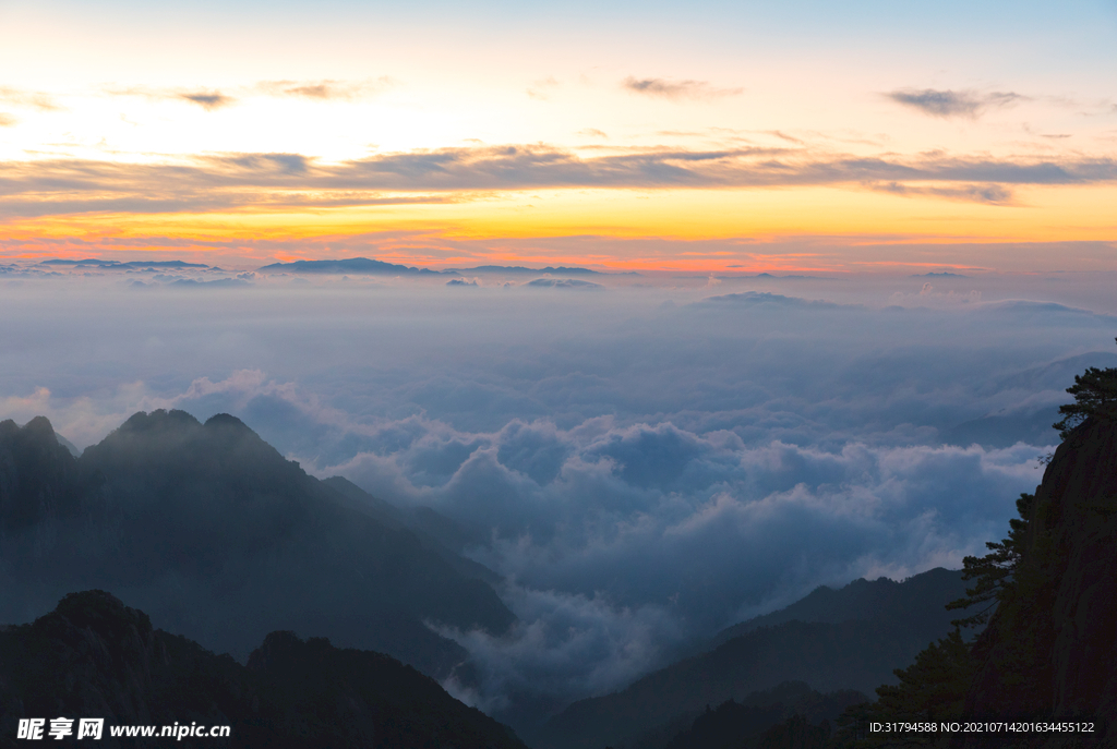 黄山风光