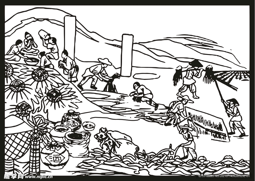 酿酒平面图