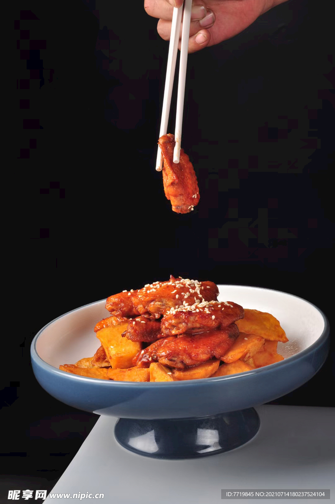 土豆纯鸡翅