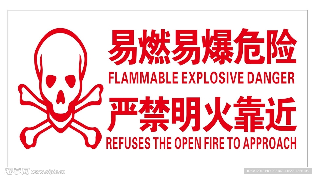 防火危险标识