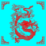龙剪纸