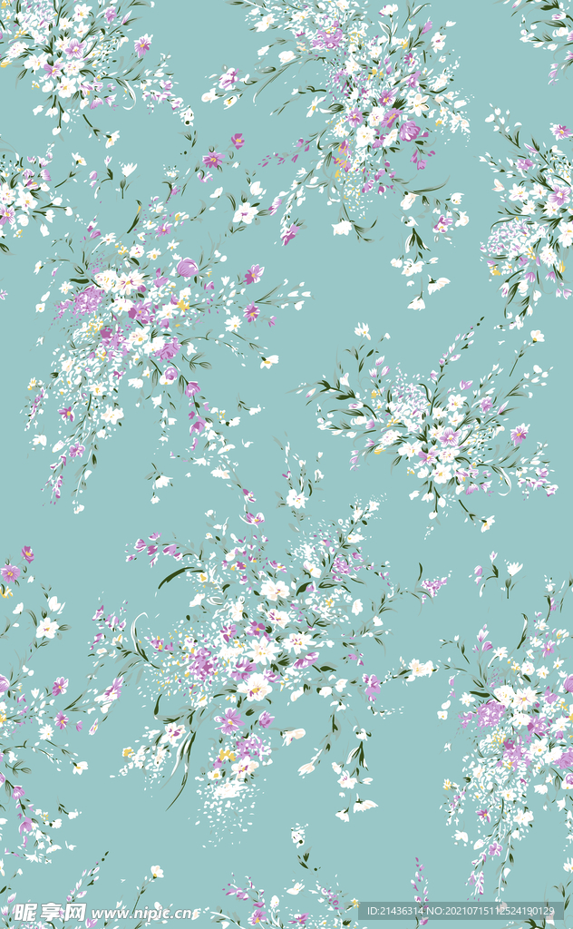 簇花