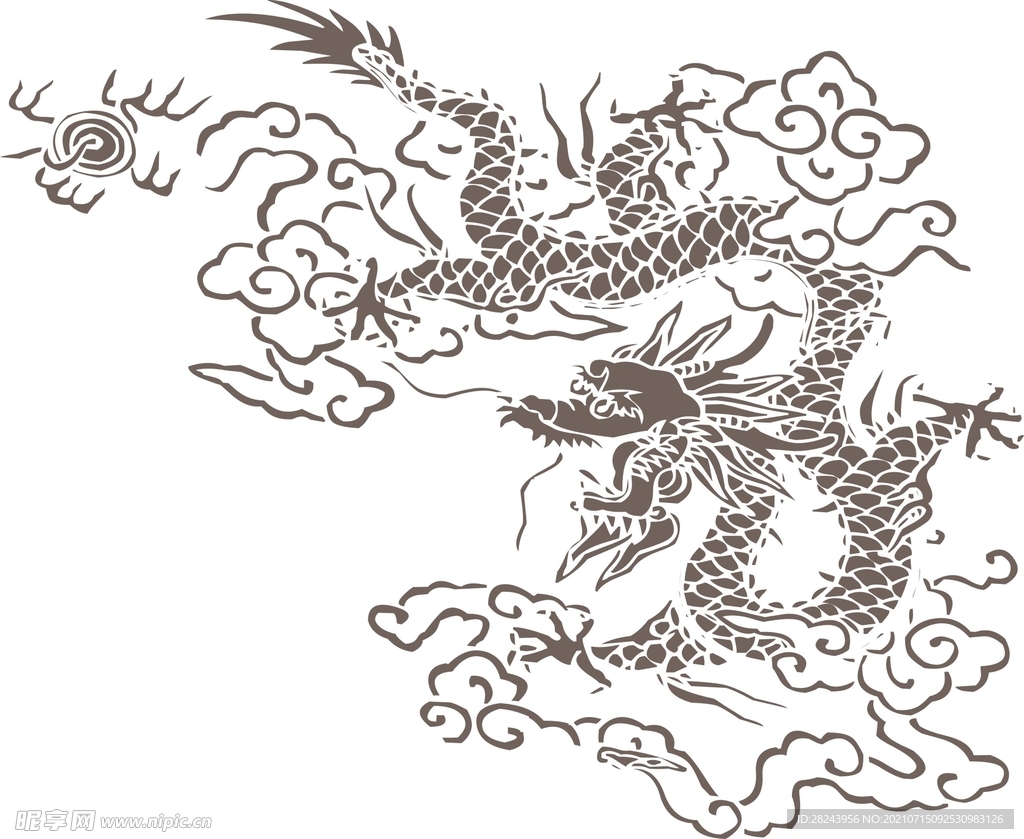 龙翔九天图