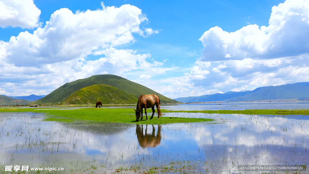 泸沽湖美景