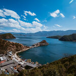 泸沽湖美景