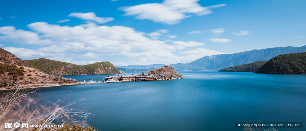 泸沽湖美景