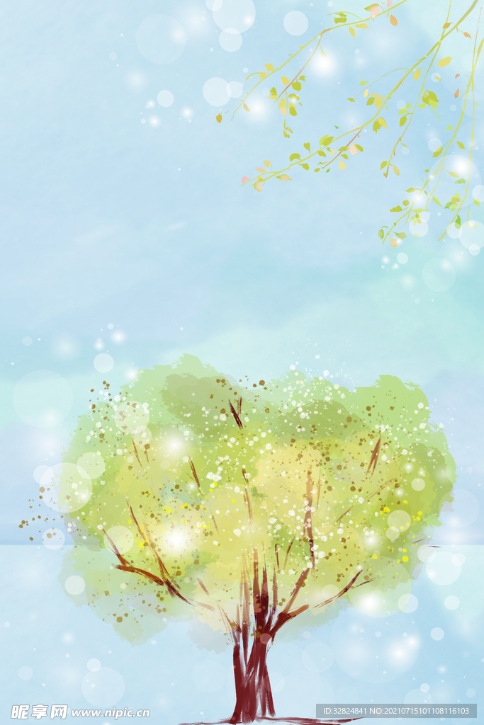 树背景素材