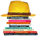 书籍 帽子 复古T恤设计