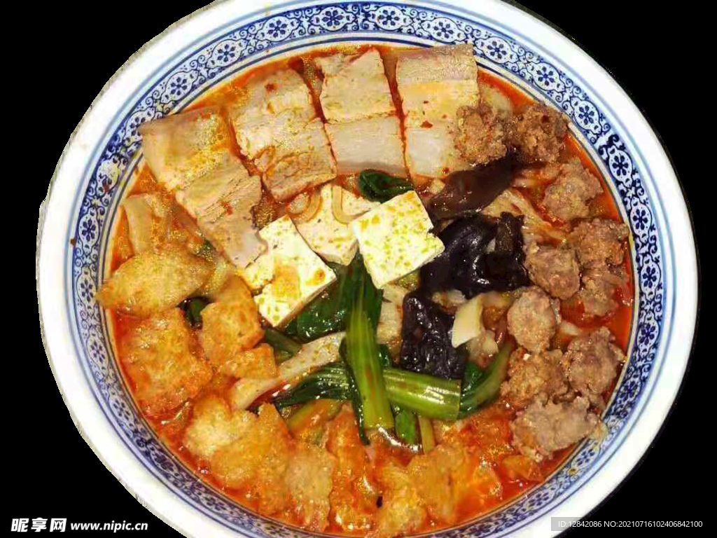 三鲜烩饼