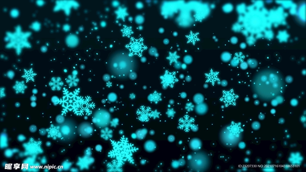 雪花背景