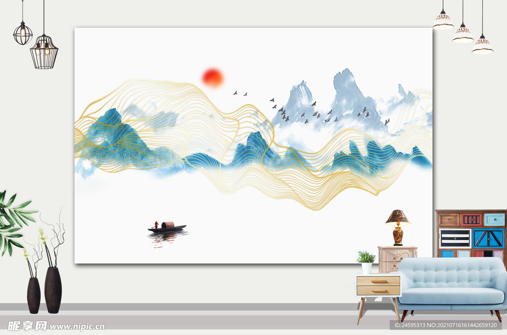 山水画