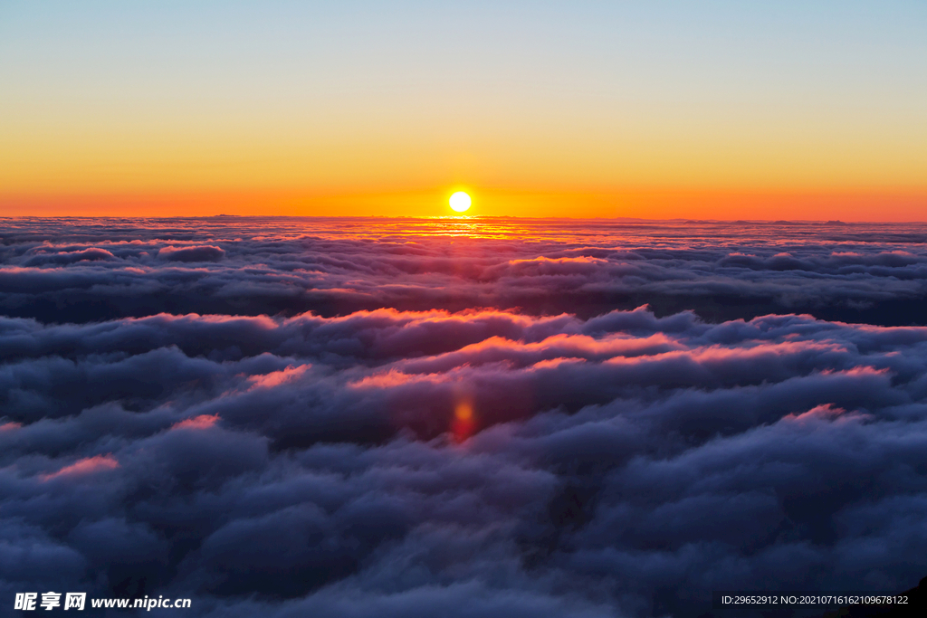 高空云海