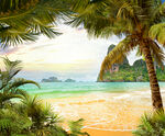 海滩风景