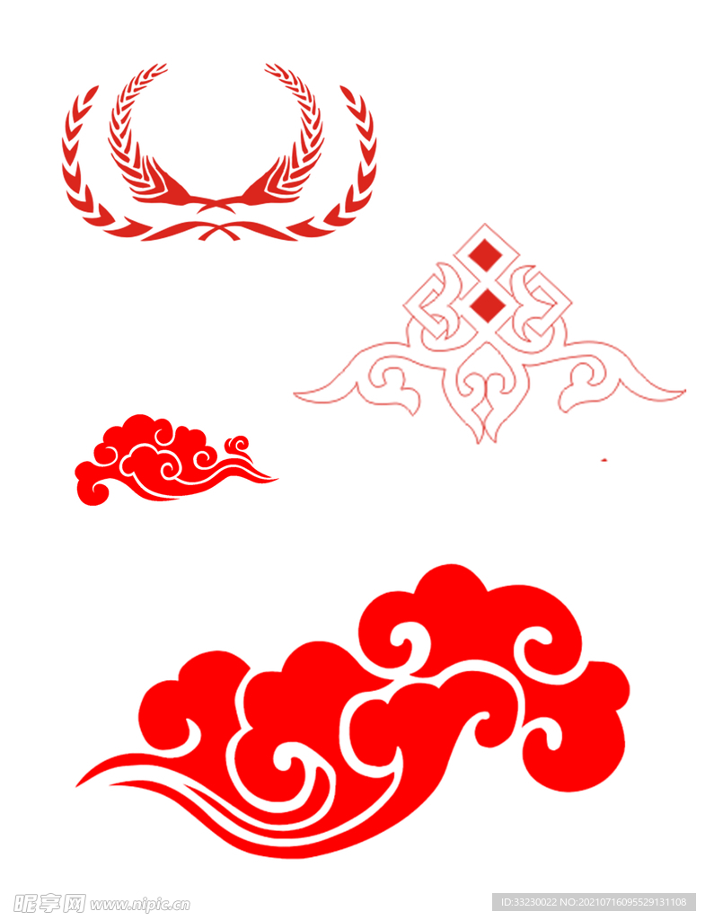 花纹  云朵