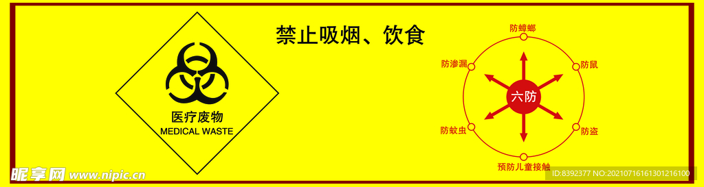 医疗废物标识