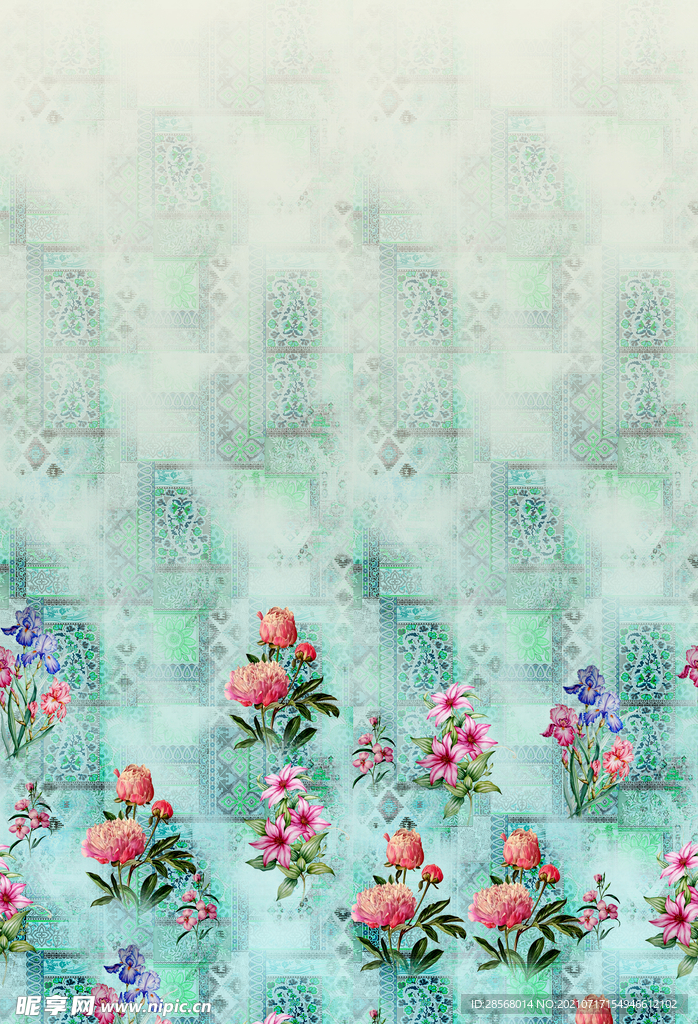 旗袍花