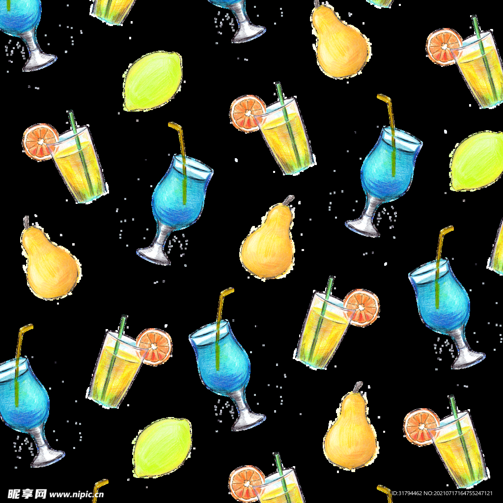 手绘花卉