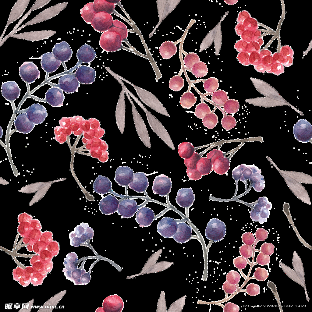 手绘花卉