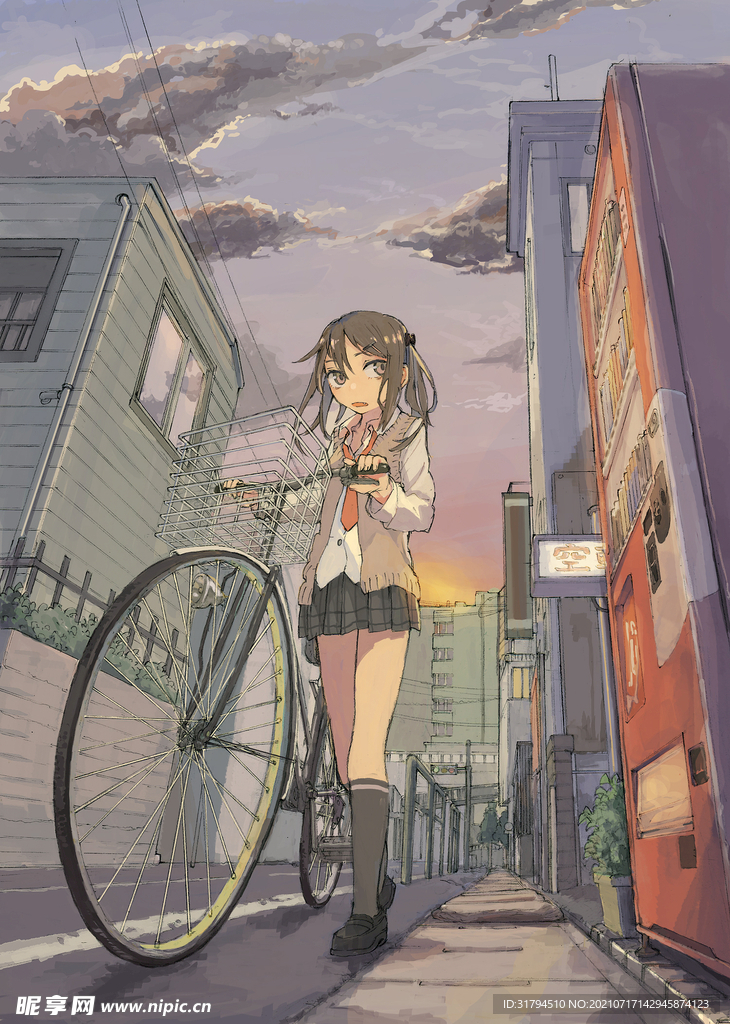 动漫怀旧背景