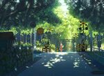 动漫怀旧背景