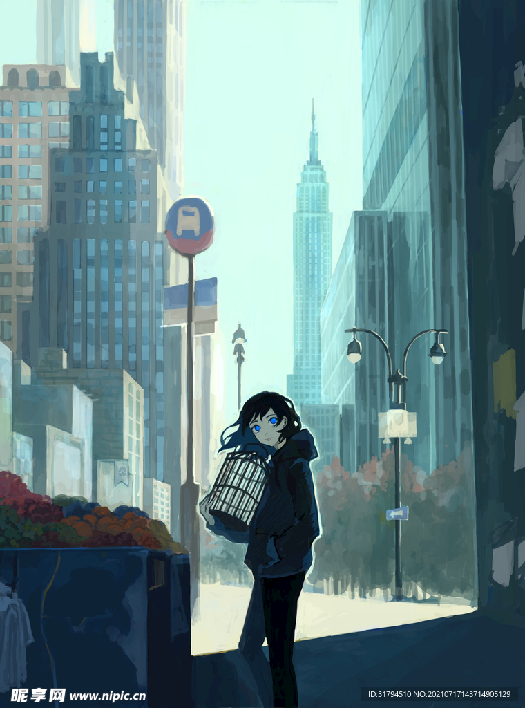动漫怀旧背景
