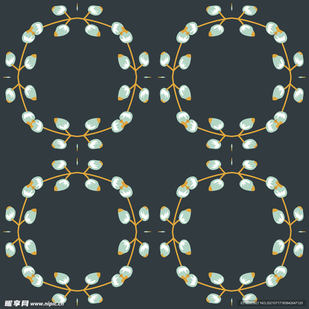 无缝拼接花纹
