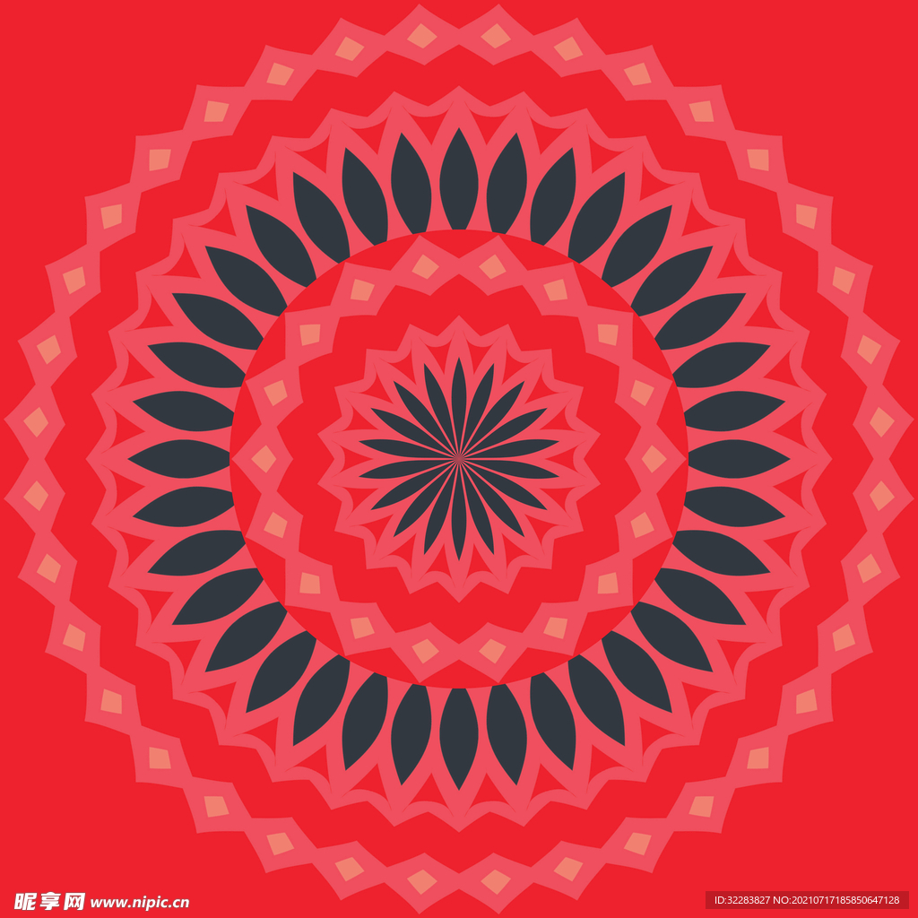无缝拼接花纹