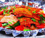 铁板回锅肉