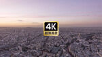 短视频素材航拍城市建筑群