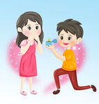  男朋友求婚