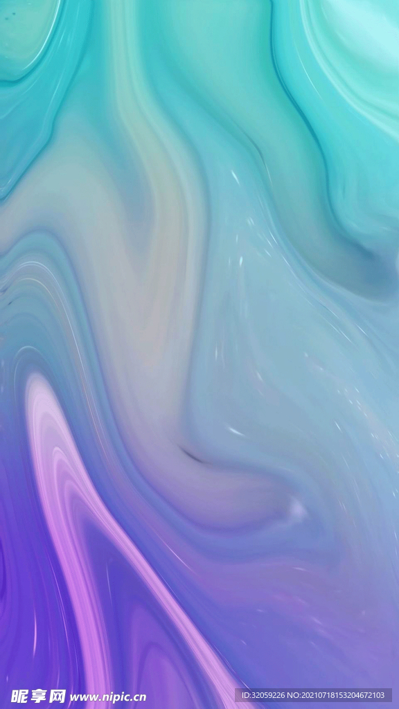 渐变流体质感背景