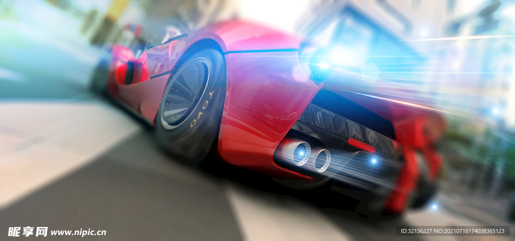 汽车跑车