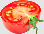 切开西红柿素材