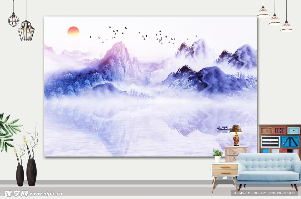 山水画 