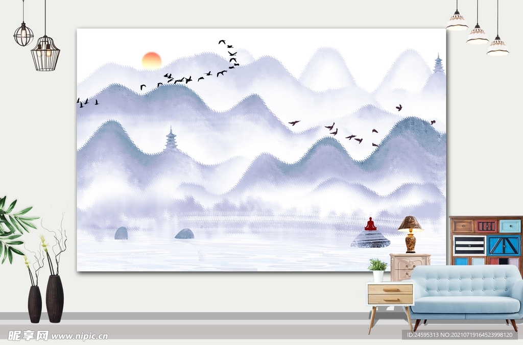 山水画 