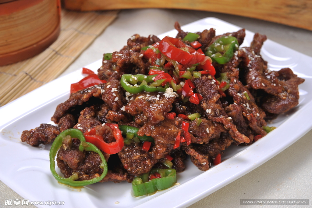 干烧梅花鹿肉