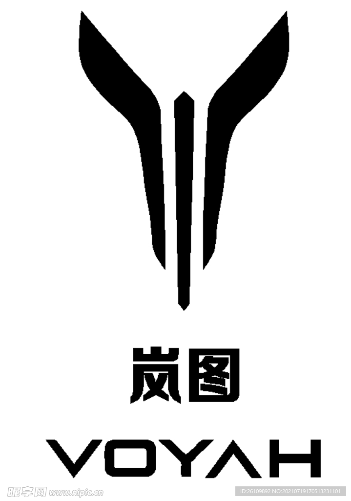 岚图logo