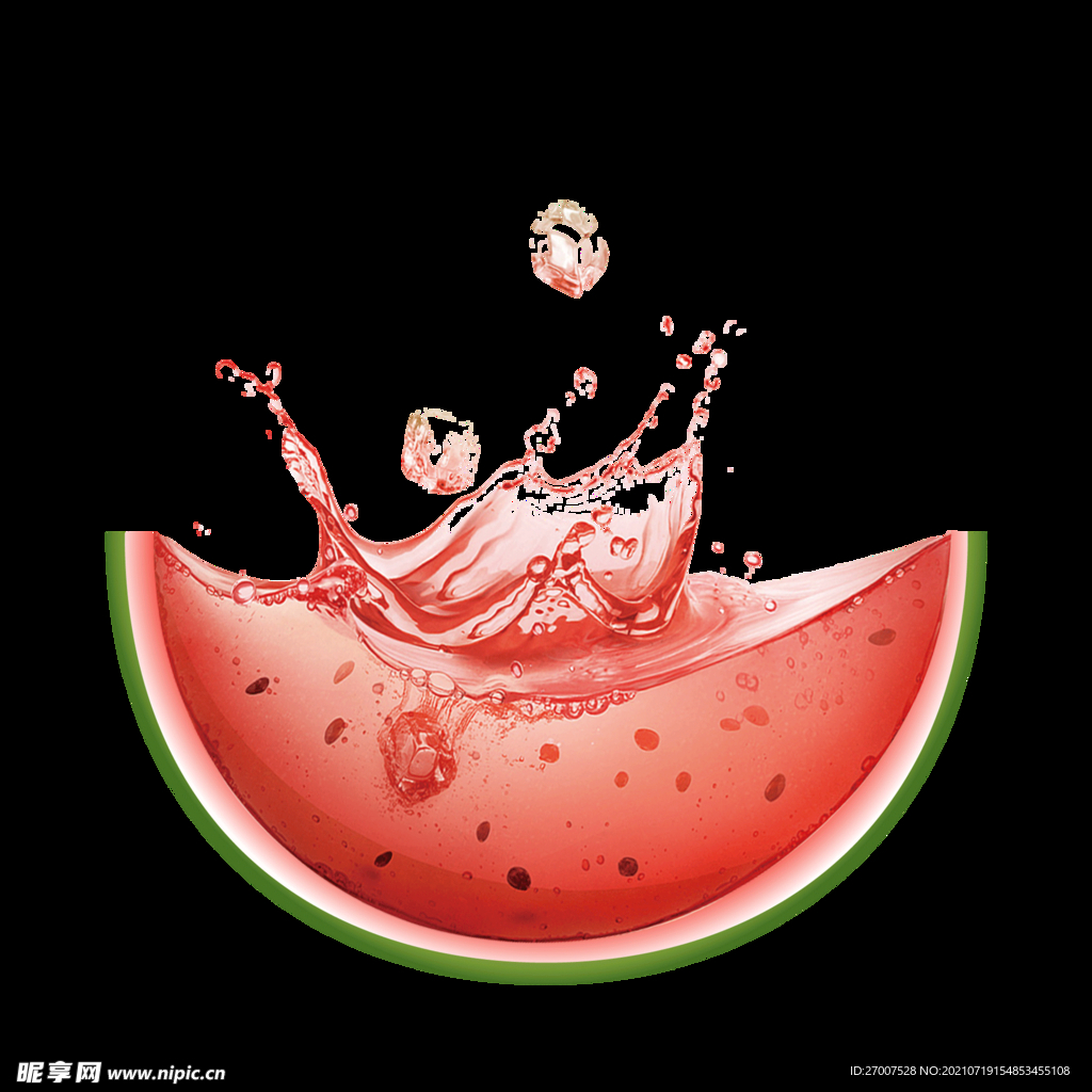 清爽夏日西瓜