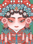 戏曲插画