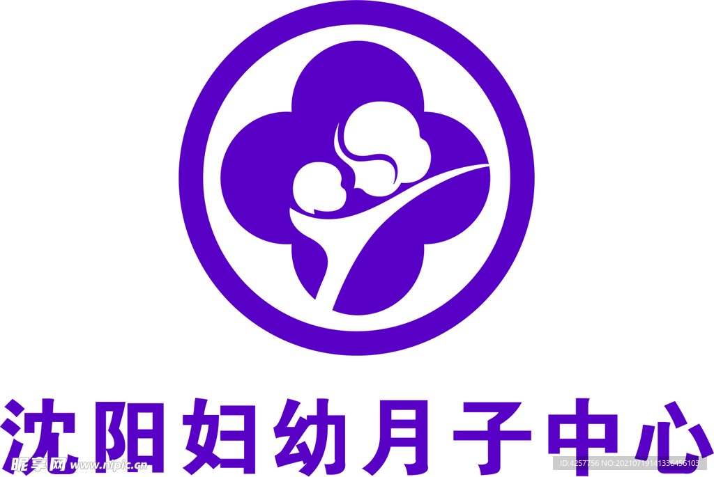 月子中心logo标志