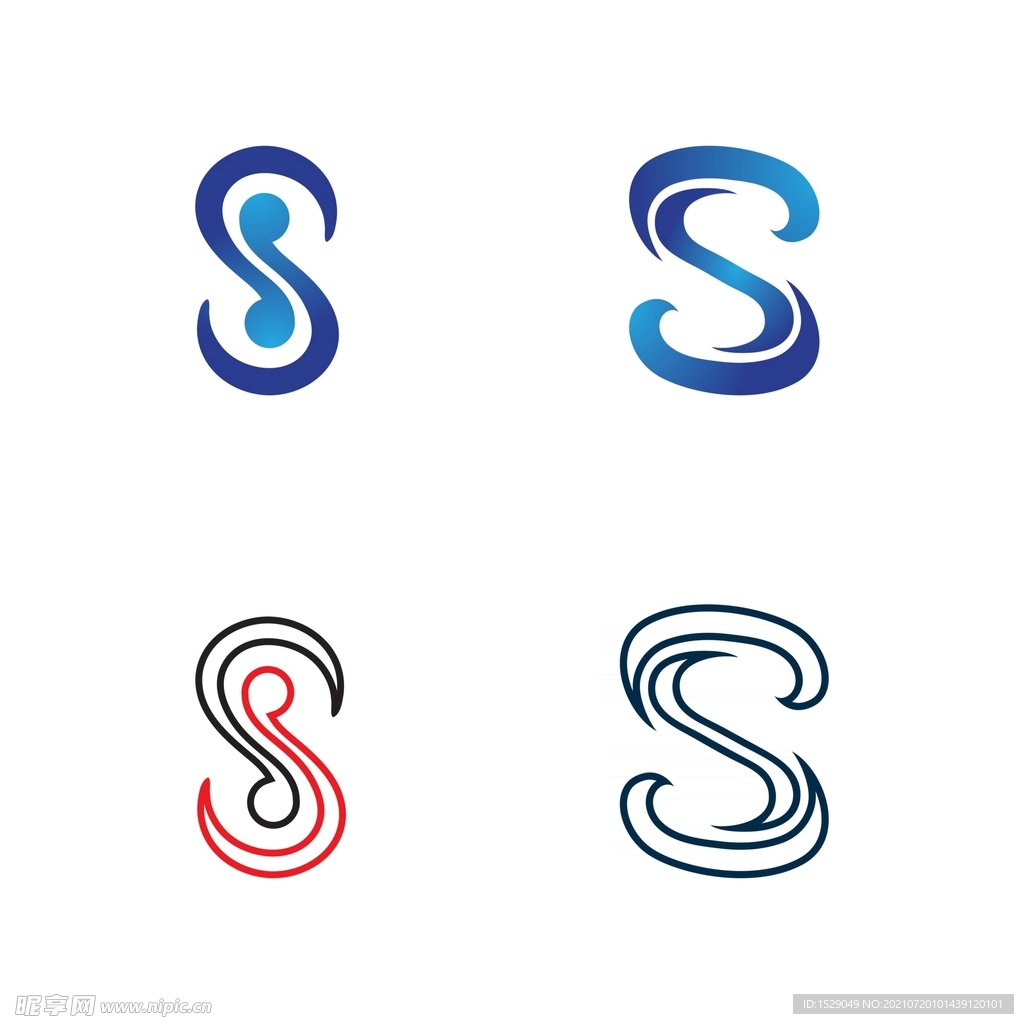 字母S图标  