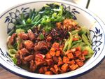 菠菜面美食