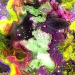 水彩底纹  