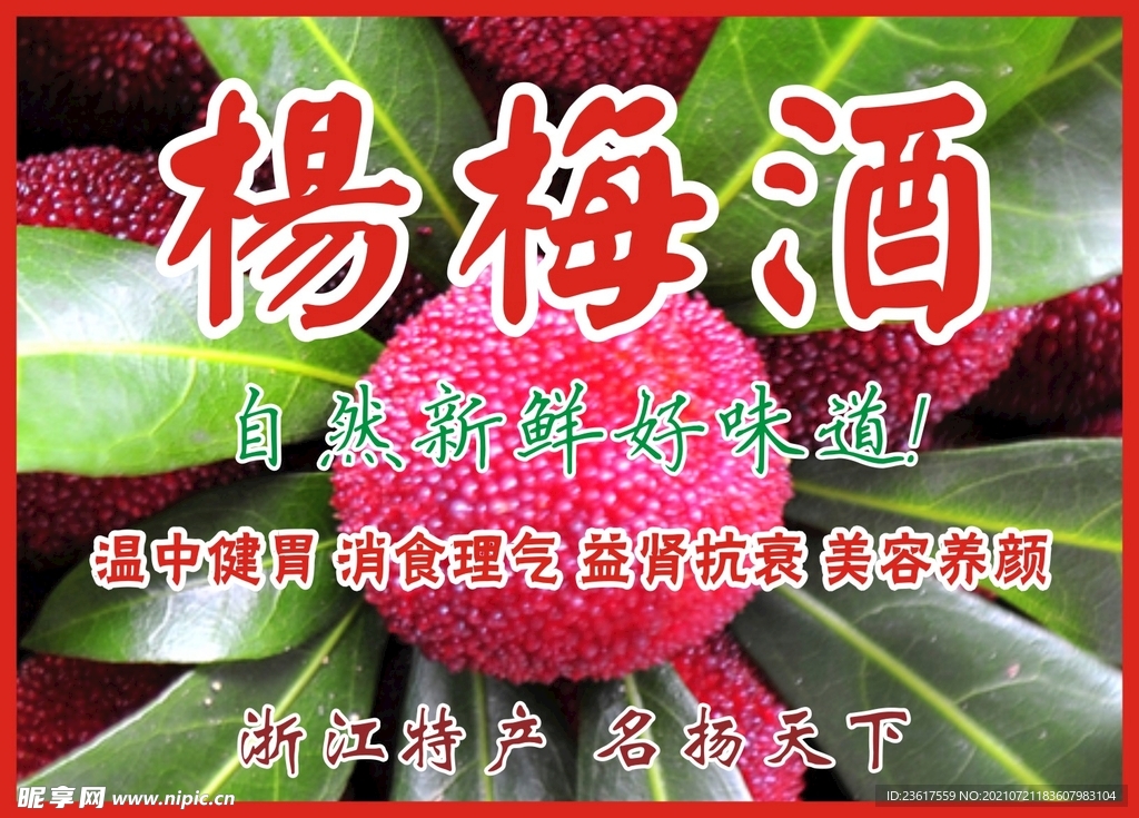 杨梅酒