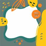 创意电商商品打折活动背景