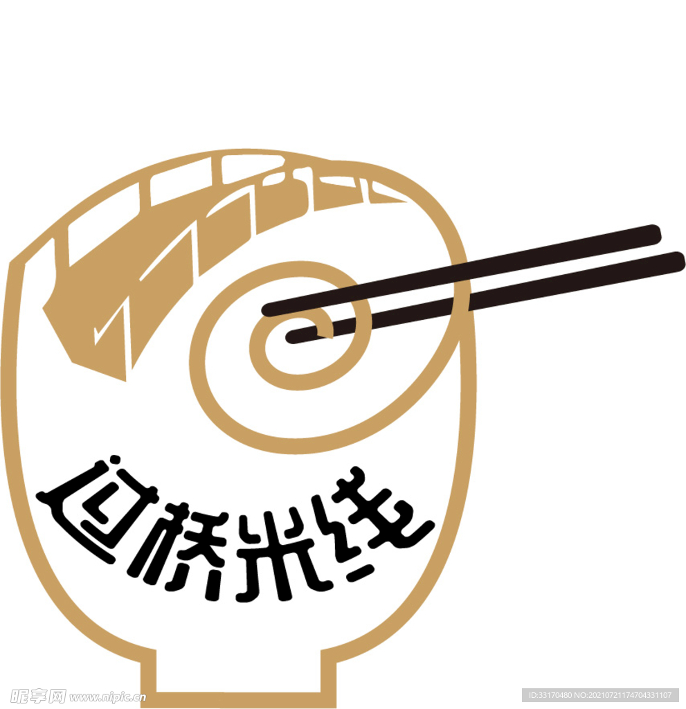  过桥米线LOGO 